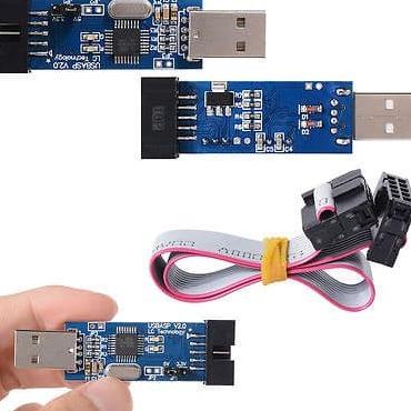 SELL USB ISP ASP AVR 51 Programmer Downloader ATMEL USBISP USBASP ...