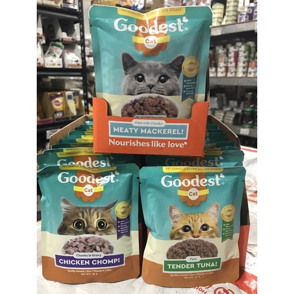 Goodest Cat Food Wet Food 85 G. Shopee Philippines