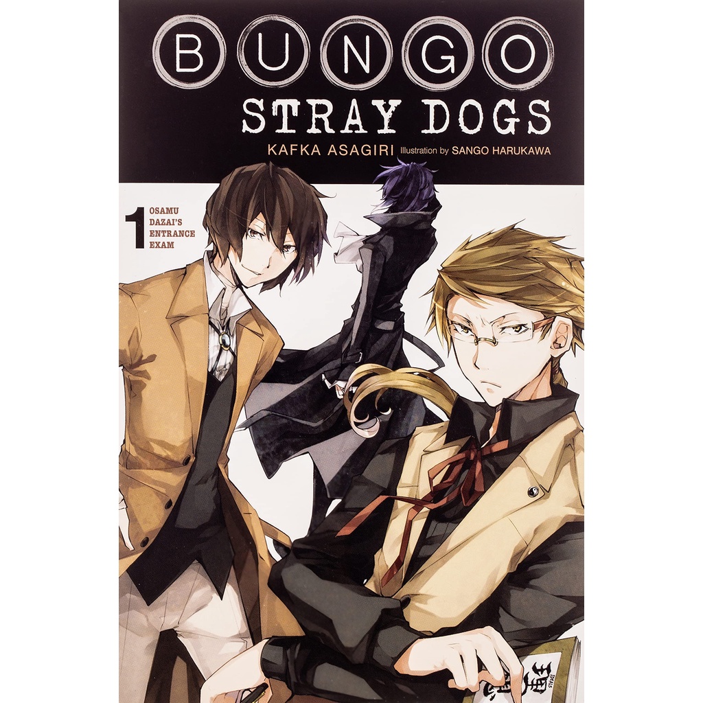 Vol. 1 - 9 Bungo Stray Dogs, English light novel | Shopee Philippines