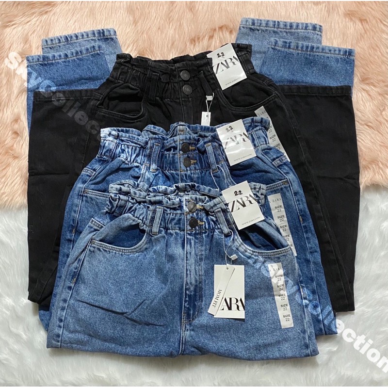 Paper bag zara discount jeans