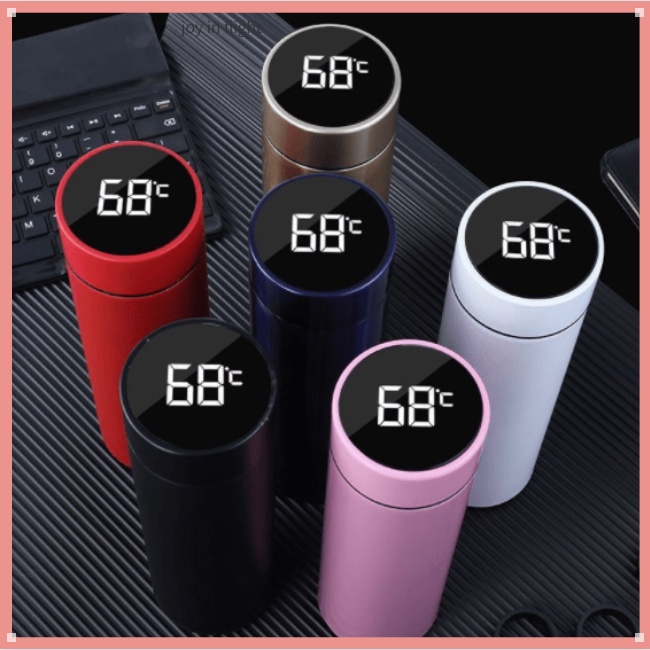 COD 500ML New Stainless Steel Thermos Vacuum Cup Tumbler Flask Shows ...