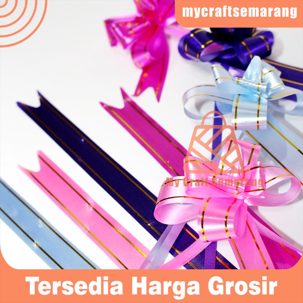 Pull Ribbon/Gold LIST Gift Ribbon Shopee Philippines