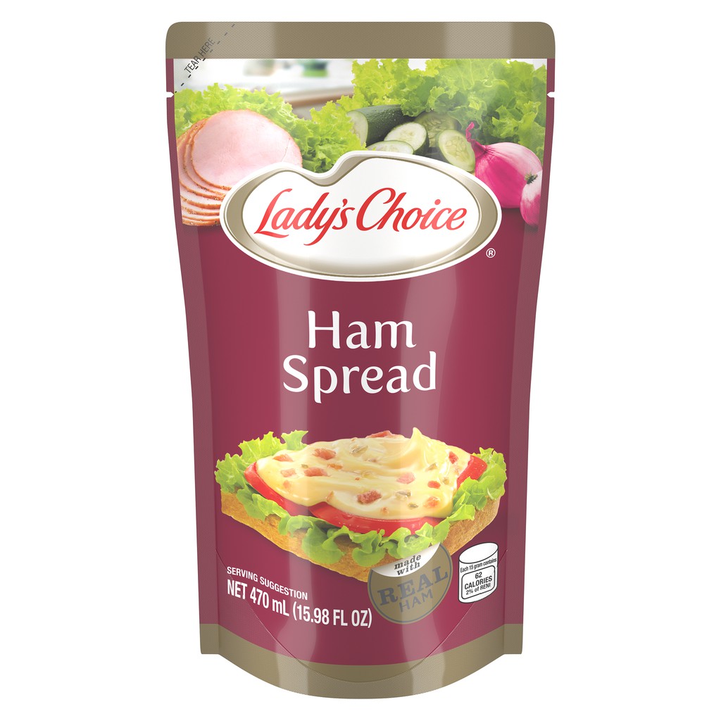 Lady's Choice Ham Sandwich Spread Pouch 470mL Shopee Philippines