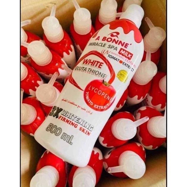 A BONNE lotion white glutathione tomato extract 500ml Shopee Philippines