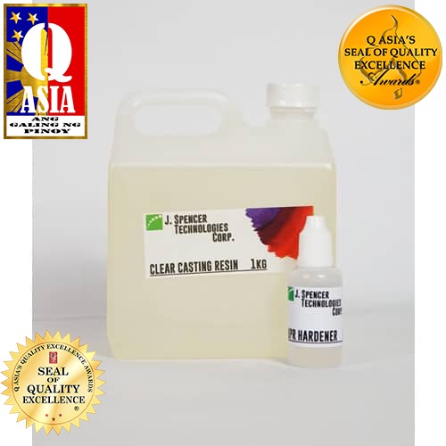Clear Cast Premix Resin 1kg Set with MEKPO hardener included Shopee Philippines