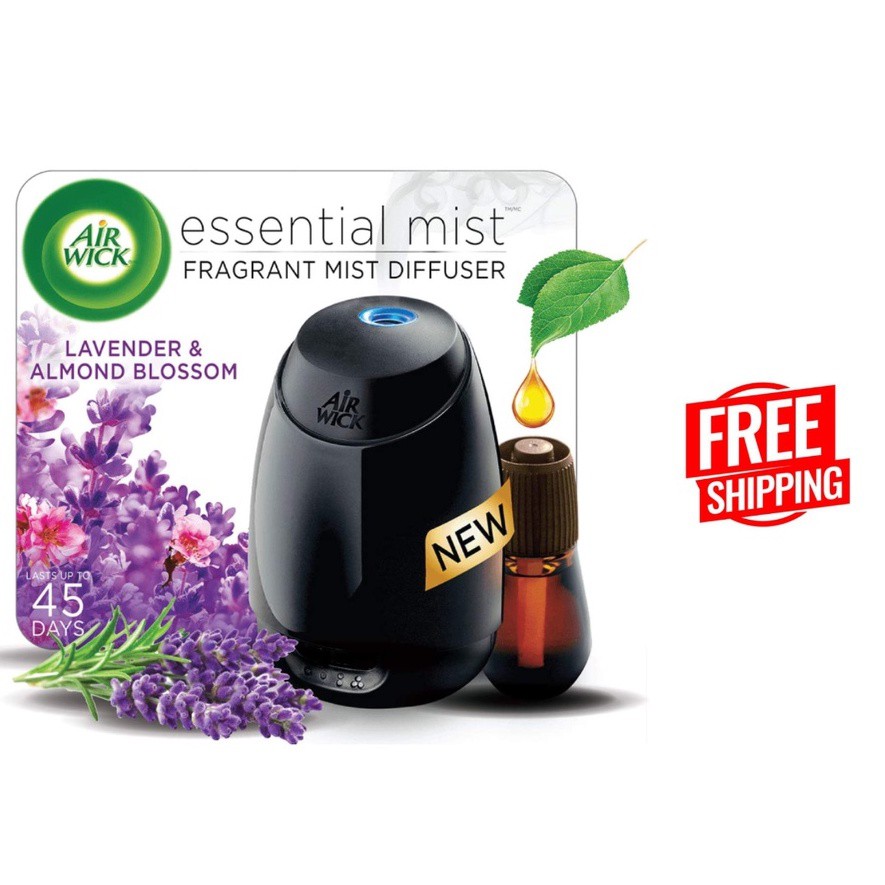 【Ready Stock】☼ Air Wick Aroma Essential Mist Diffuser Starter Kit, 1ct