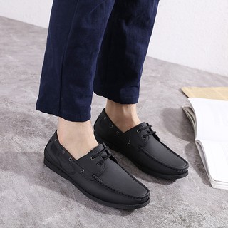 2023 Korean Fashion casual Top sider Loafers for men baoan police shoes ...