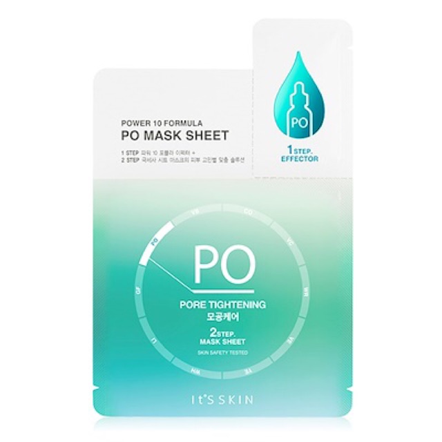 Its SKIN Power 10 Formula PO Mask Sheet Facial | Shopee Philippines