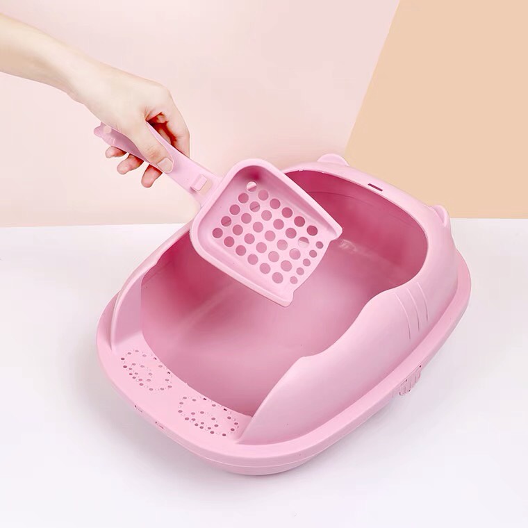 Cartoon Cat Litter Box Scoop Super Cute Bucket | Shopee Philippines