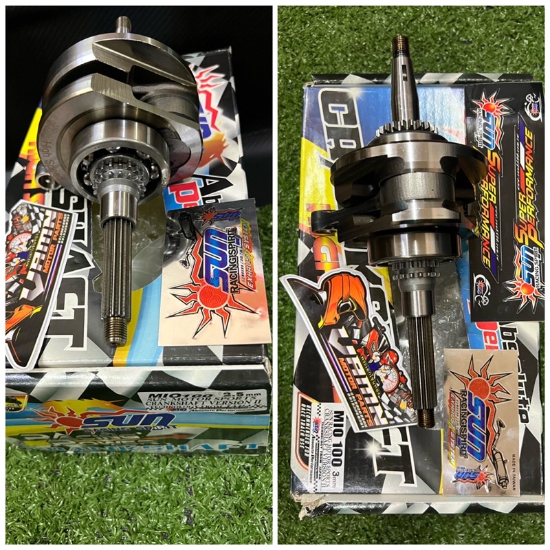 Sun Racing Crankshaft Assembly Assy Version 2 v2 Mio Sporty 2mm 2.5mm