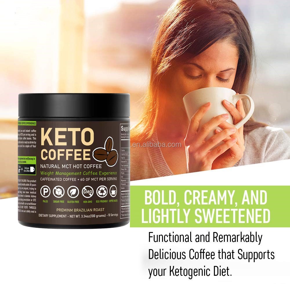 Vigorous Age Keto Coffee Slimming Coffee Burns Fat Suppresses Appetite