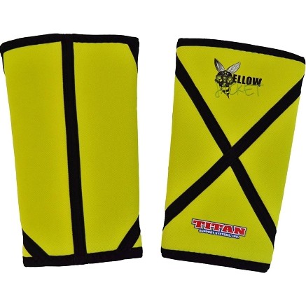 Yellow Jacket Knee Sleeves by the only authorized dealer of Titan