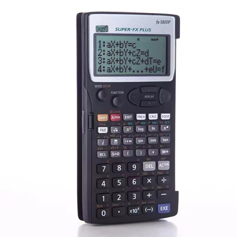 Fx-5800p Calculator Function Engineering Surveying Mapping Programming ...