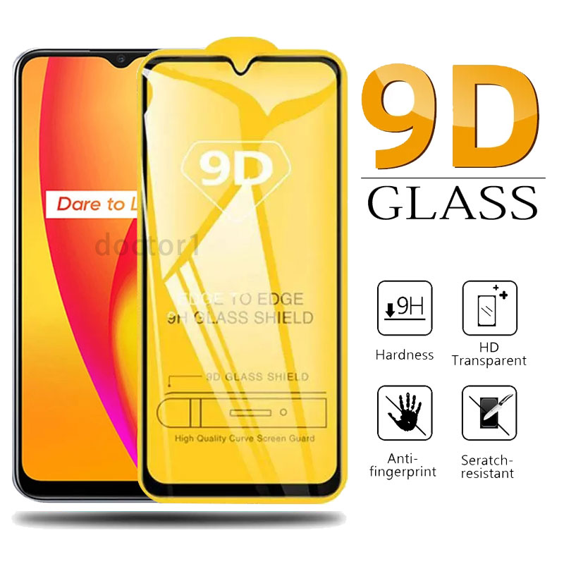 9D Full Cover Tempered Glass For Realme real me C67 C65 C55 C53 C51 C35 ...