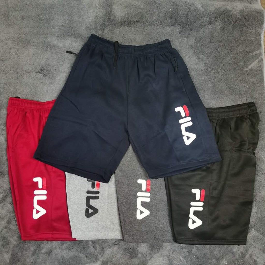 Fila men's shorts sales with zipper pockets