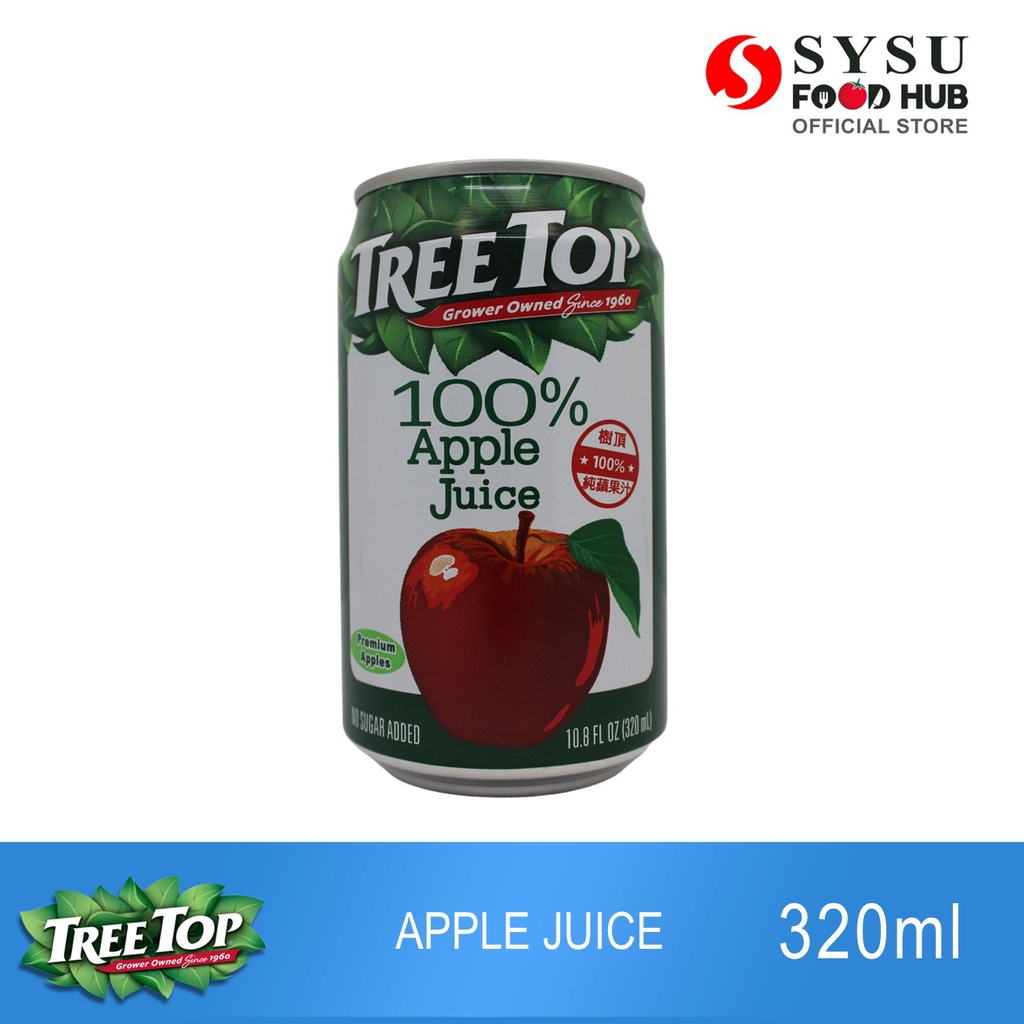 Tree Top Apple Juice 320ml (in can) Shopee Philippines