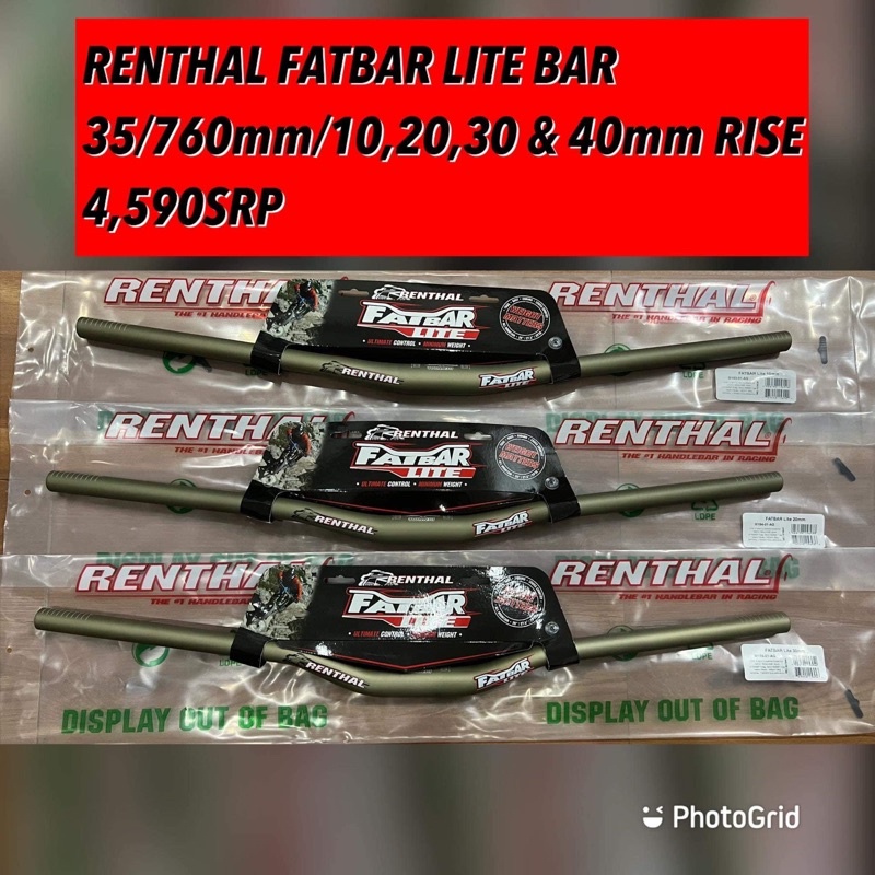 renthal fatbar lite 40mm rise