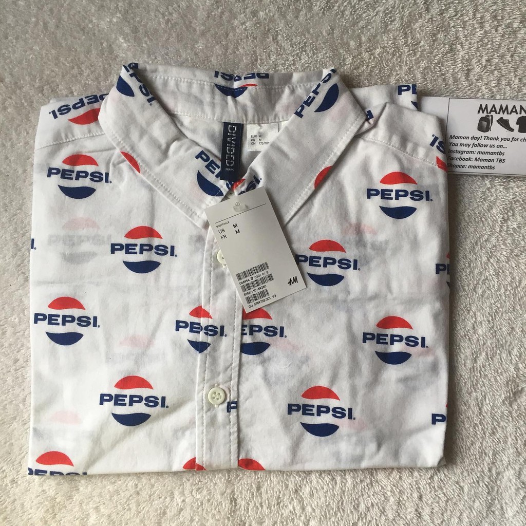 Pepsi top shirt h&m