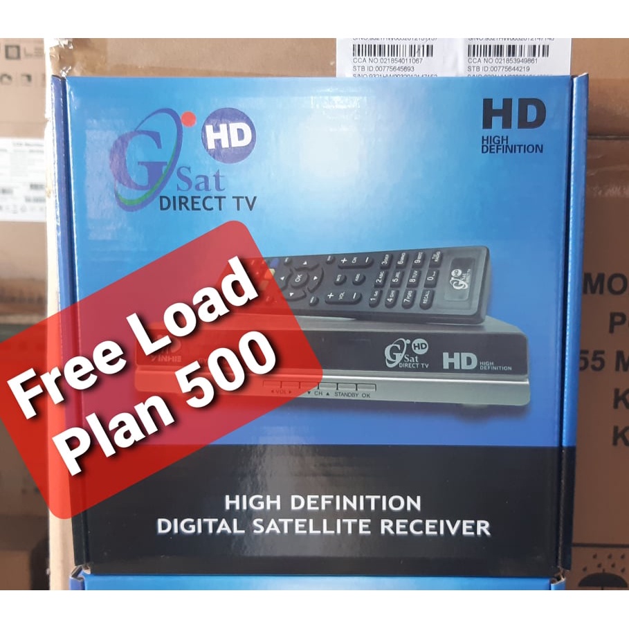 TVs & AccessoriesGSAT HD Free Load 500 Digital TV BOX TV RECEIVER ...