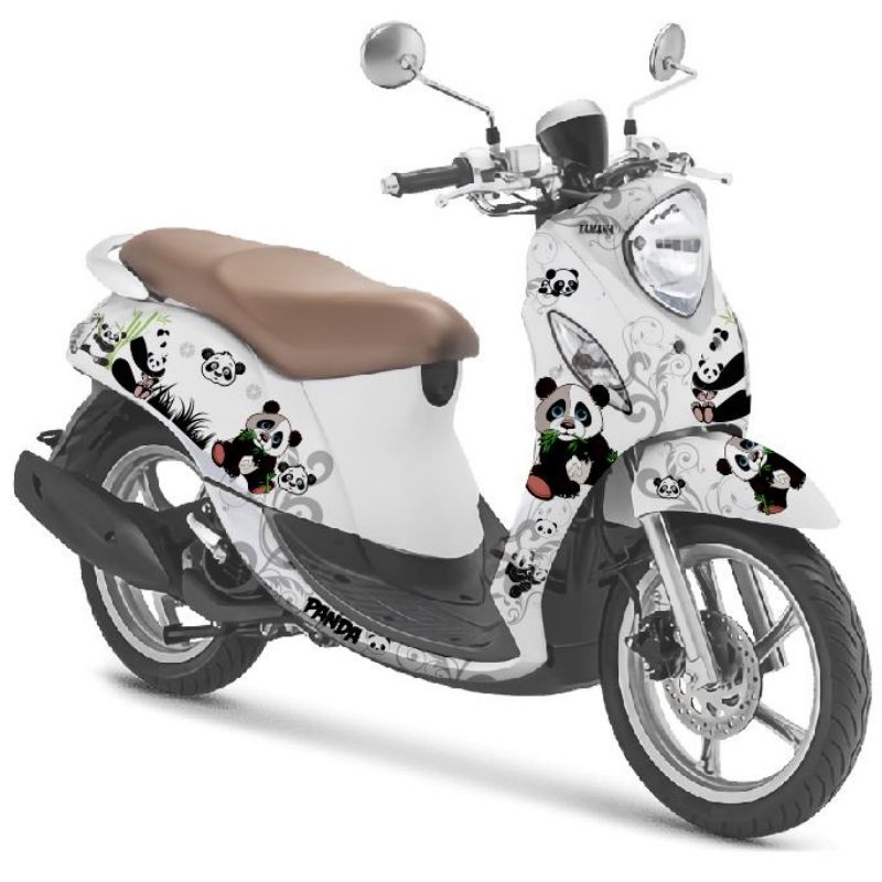 Decal Sticker New Fino fi Fullbody PandaDesign Sticker Fino Fi 125 ...