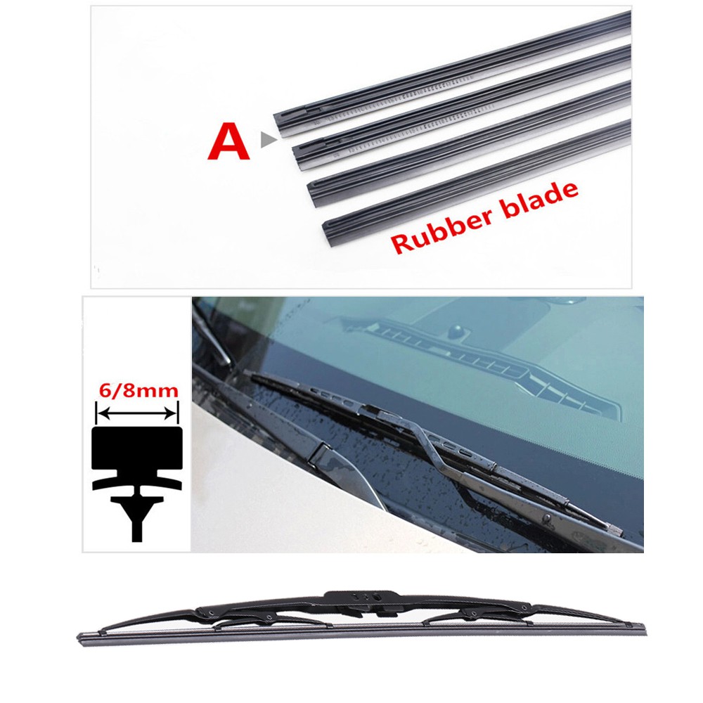 Windscreen Wipers Insert Rubber Strip Refill For Mazda 3 6 2 5 CX5 CX