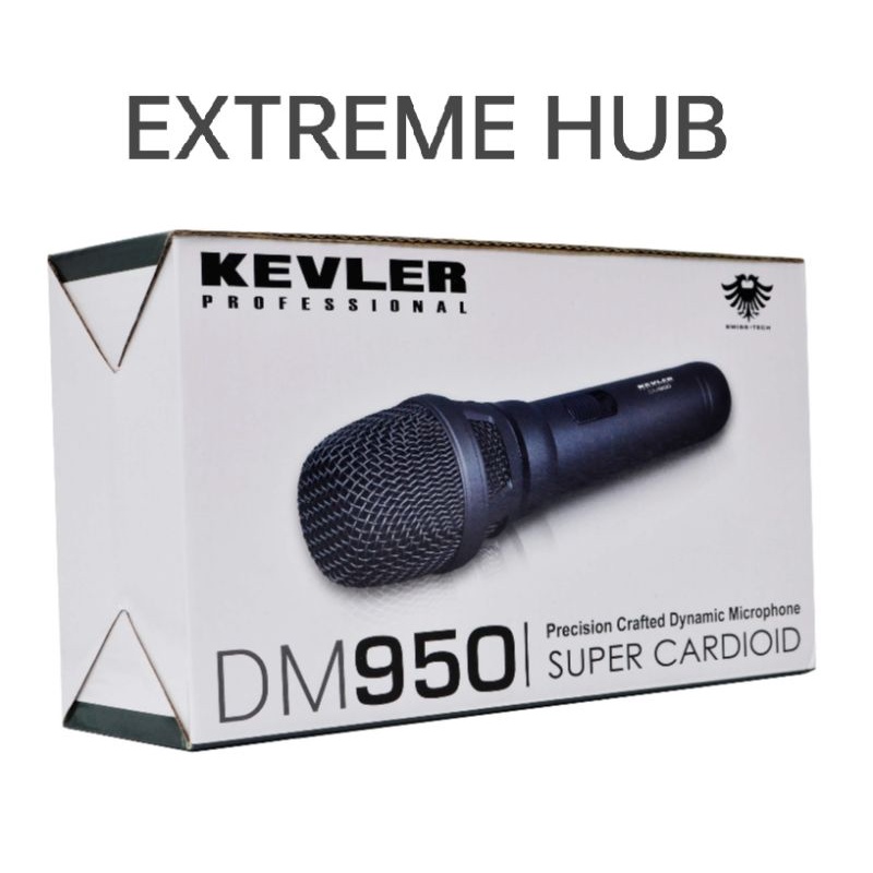 KEVLER DM-950 SUPER CARDIOID DYNAMIC PROFESSIONAL WIRED MICROPHONE ...