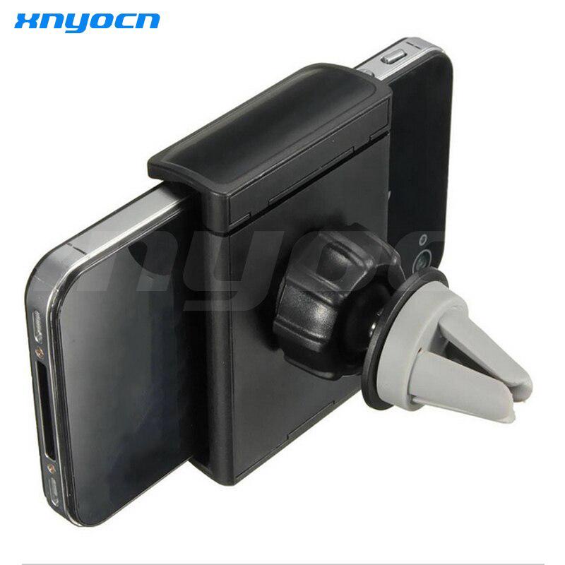 Support Téléphone Voiture Universel - Ventilation - Rotation 360° - Noir - Neuf