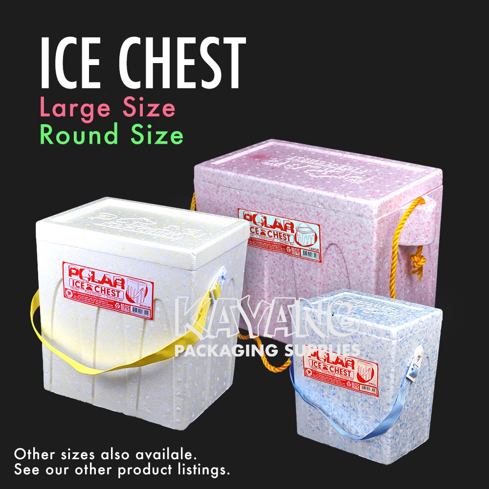 Medium size ice store chest