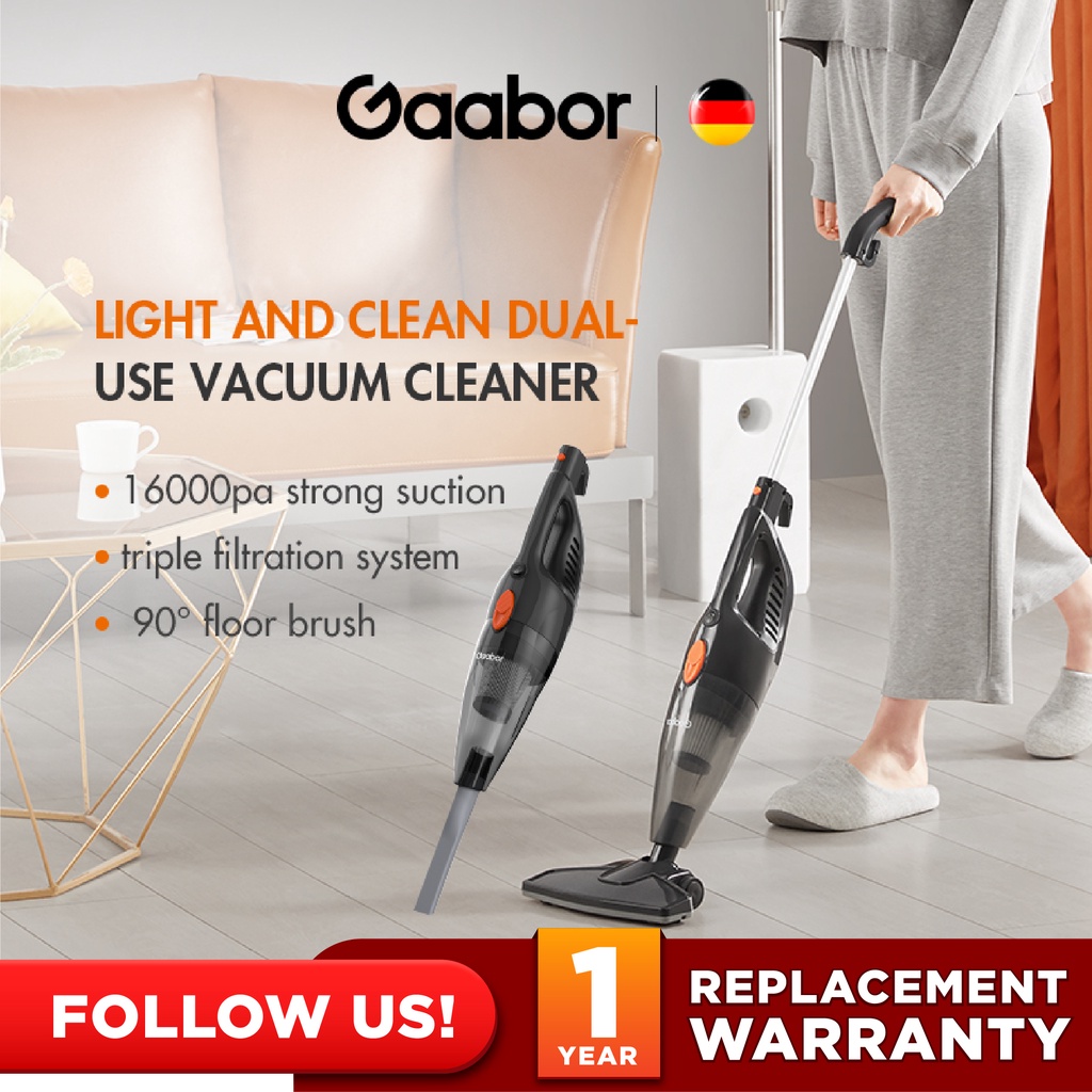 Gaabor Vacuum Cleaner, 16000pa Household 2in1Mini Handheld Light