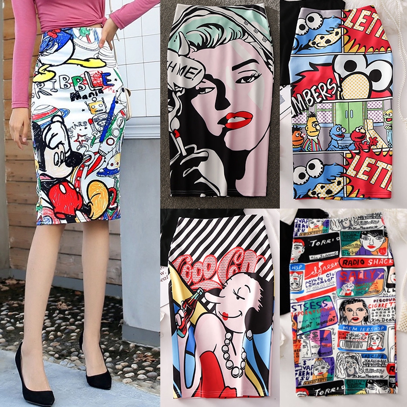 High waisted clearance pencil skirt 2019