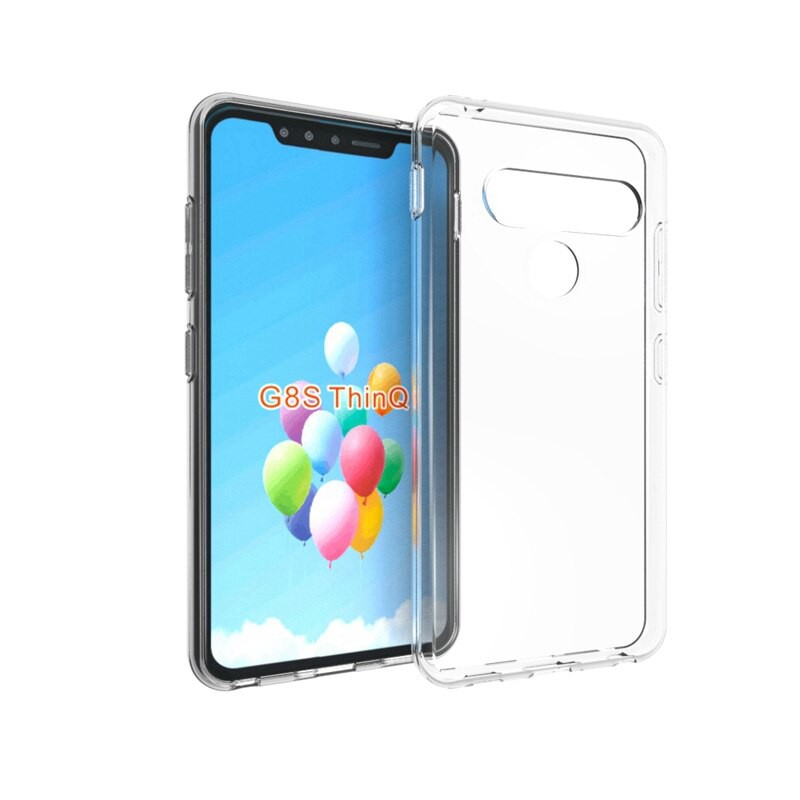 SKTGSLAMY Compatible with LG Q7 Case,Soft TPU Case Crystal