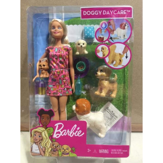 Barbie Pet Daycare Playset