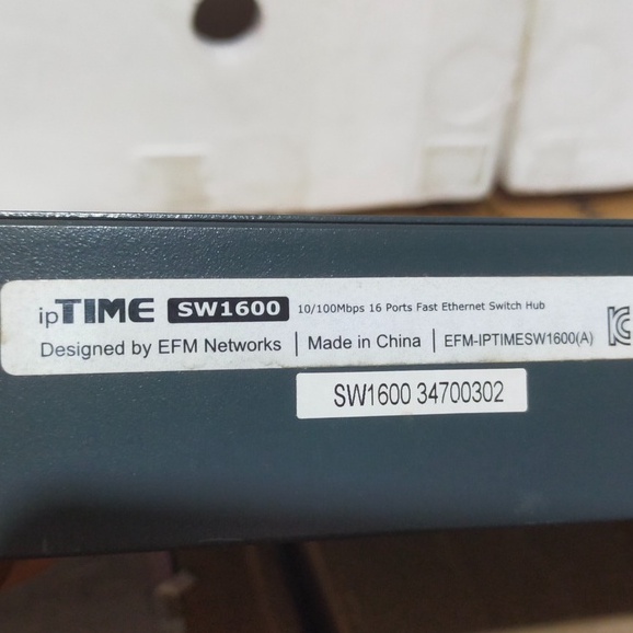 IPTIME SW1600 Fast Ethernet Switch Hub USED Surplus | Shopee Philippines