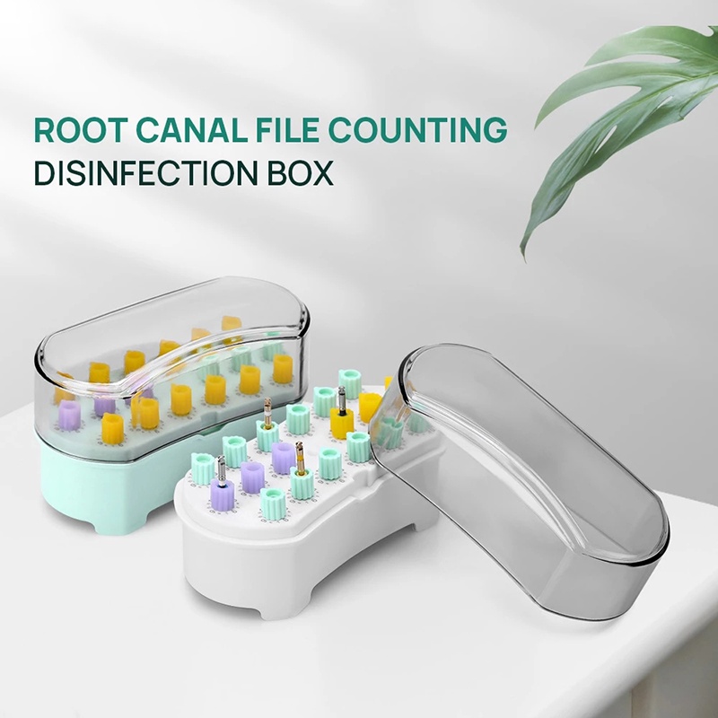 Dental Disinfection Box Autoclave Sterilizer Case Burs Files Holder ...