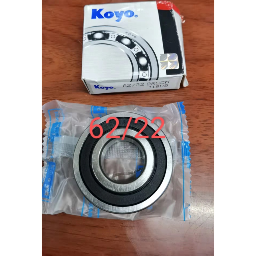 Koyo Bearings 62/22 2RS Rubber Sealed | Shopee Philippines