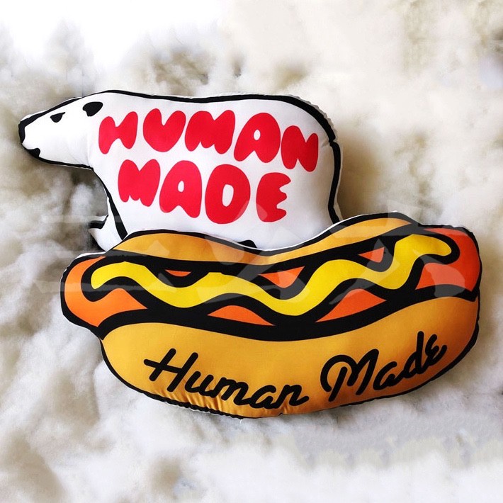 HUMAN MADE 「HOT DOG CUSHION」ホットドッグクッション ヒューマンメイド ホットドッグ ラグマットHOT DOG RUG SMALL