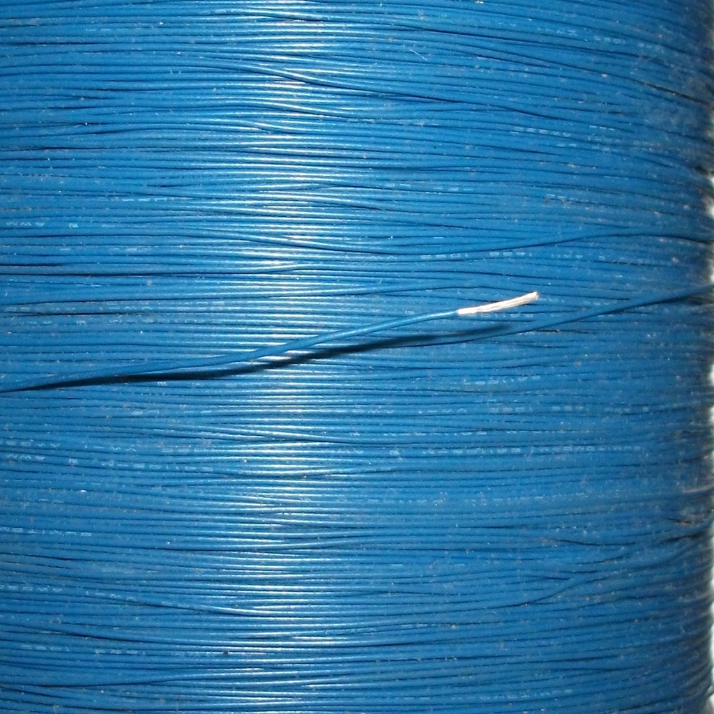 2meters Stranded Wire Blue 30 AWG Gauge Stranded Tinned Copper Hook up ...