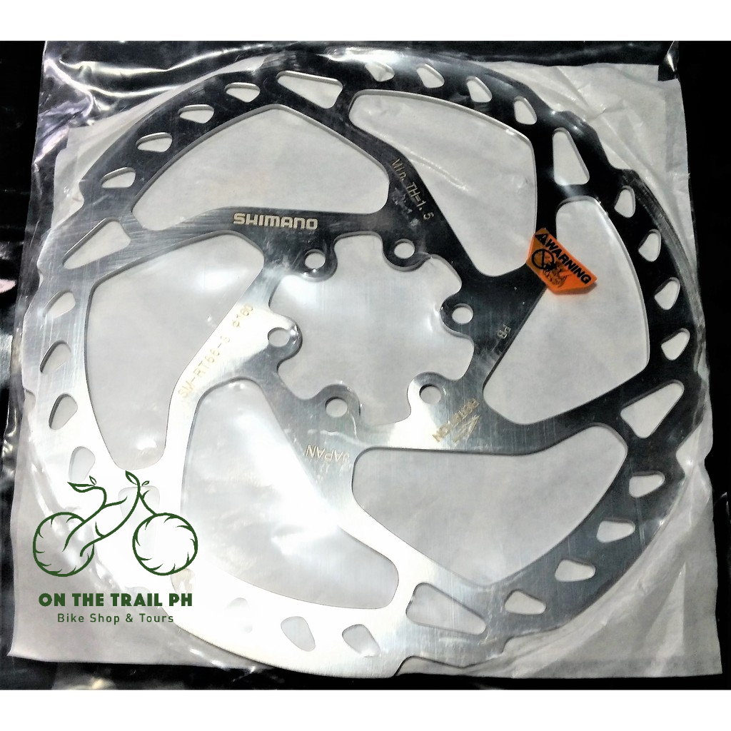 SHIMANO RT66 6 Bolt Disc Brake Rotor - Deore SLX - 160 OR 180mm - MTB ...