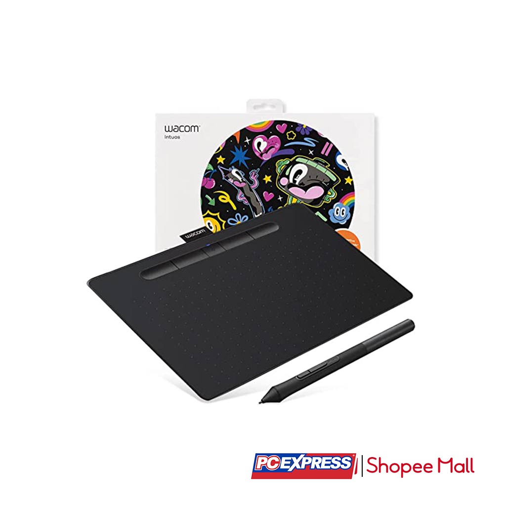 INTUOS M PEN TABLET W/ BLUETOOTH CTL6100WL/K0CX BLACK PENTABLET