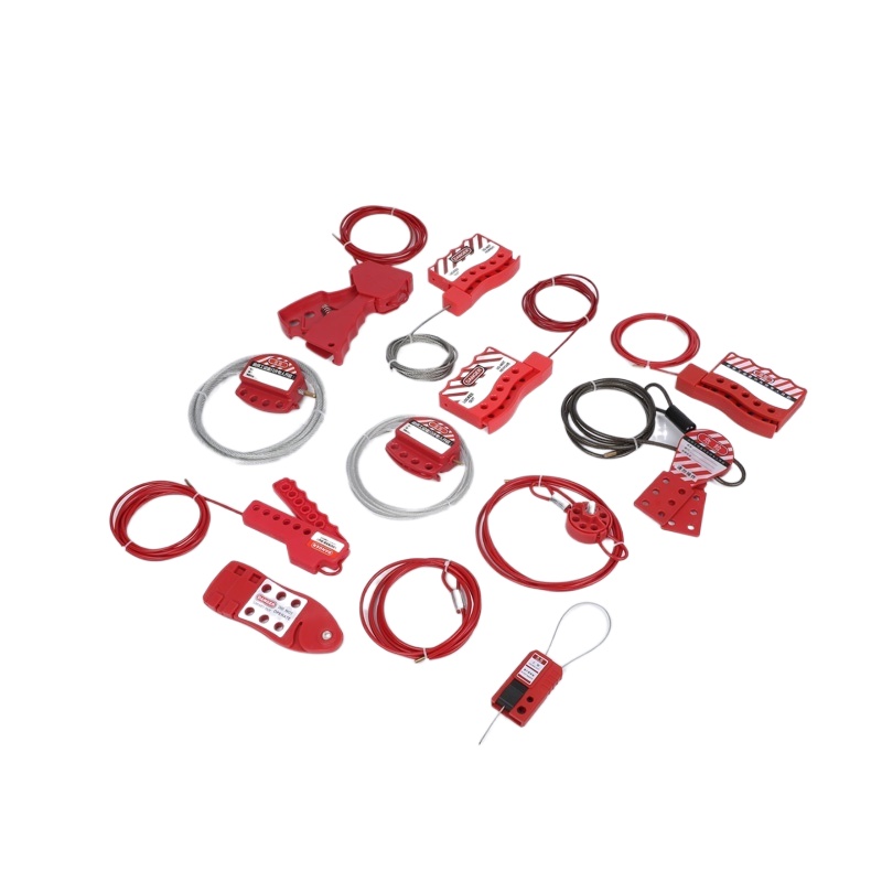 Original importBrady type safety cable lock adjustable universal wire