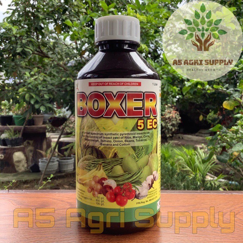 Boxer 5 EC Insecticide Cypermethrin Aromatic Solvent 1 Liter Shopee