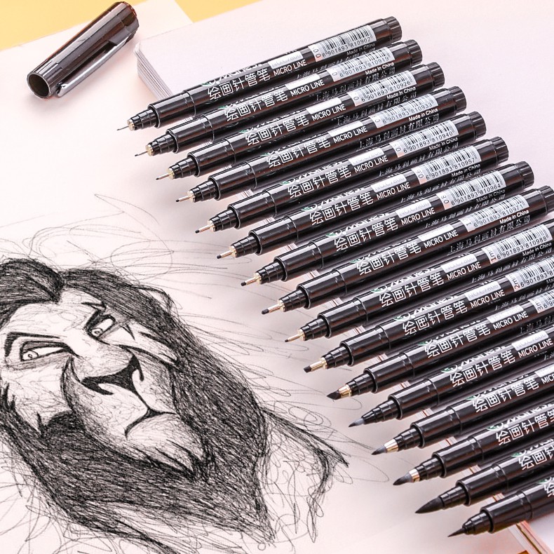 Ink Pens Different Types Of Sketch Pens Xileyw Marie's Black Micro