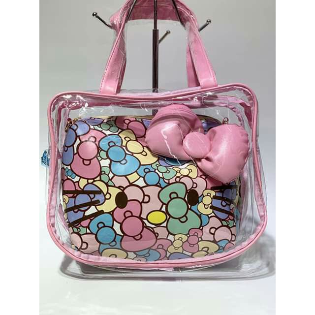 Transparent hello kitty bag Shopee Philippines