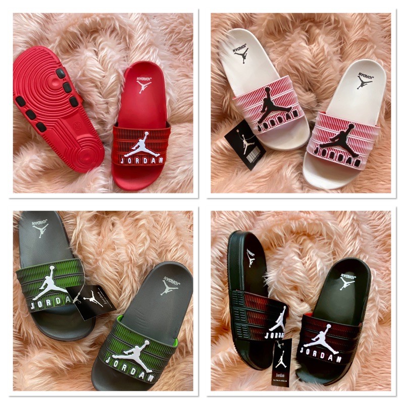 NEW JORDAN SLIPPER SLIDES for Kids 30 35 Shopee Philippines