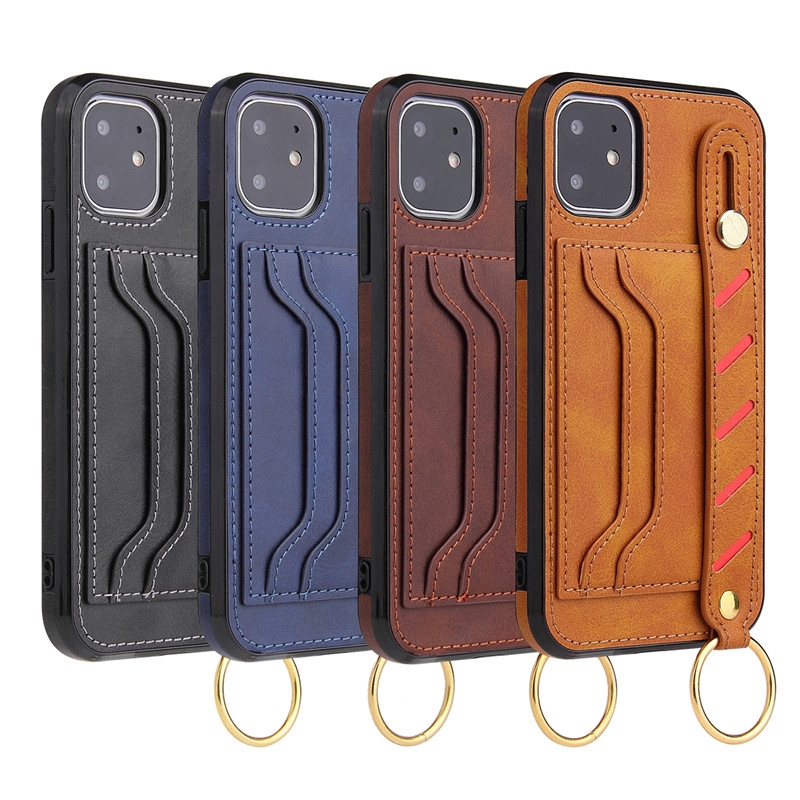 Luxury Case for iPhone 11 Pro XS Max XR X 8 7 6 Plus Brown Black Card ...