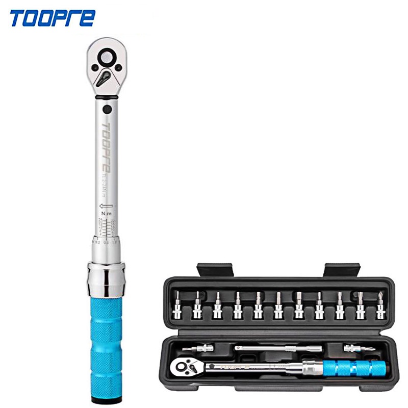 TOOPRE Preset Torque Wrench 2-24Nm Bicycle Repair Tool Road Mountain ...