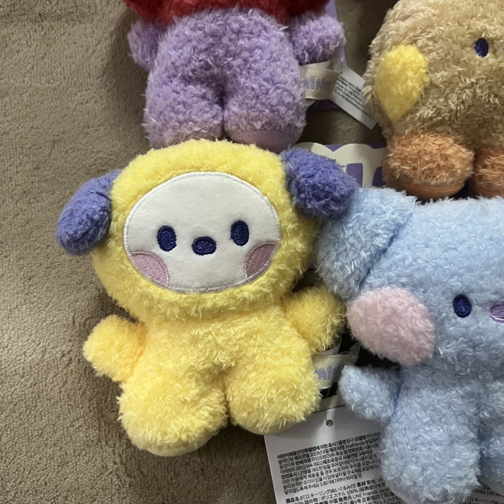 OFFICIAL minini Bagcharm TATA COOKY CHIMMY KOYA SHOOKY MANG RJ doll ...