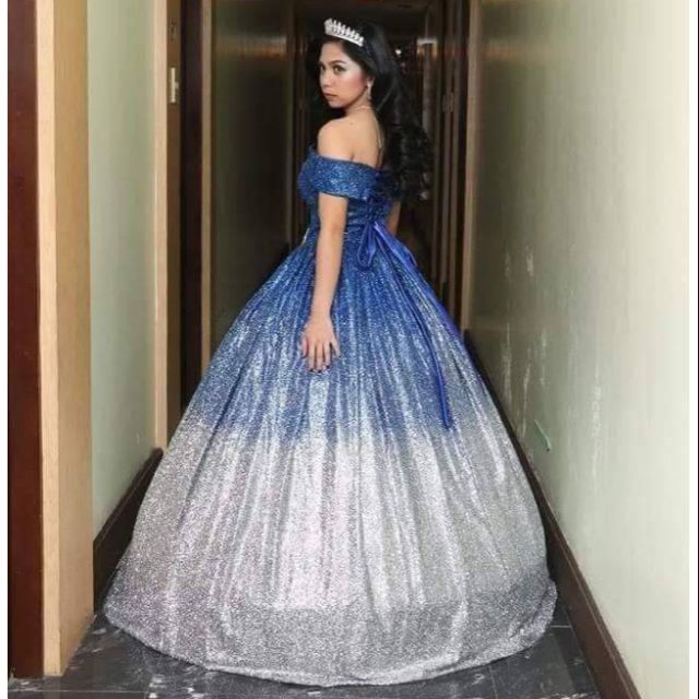 Ball Gown for debut JS Prom Shopee Philippines