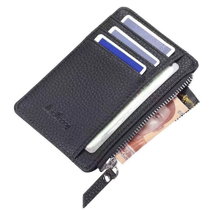 SAMBAG WALLET SLIM MONEY CLIP CREDIT CARD HOLDER ID BUSINESS MENS FAUX ...