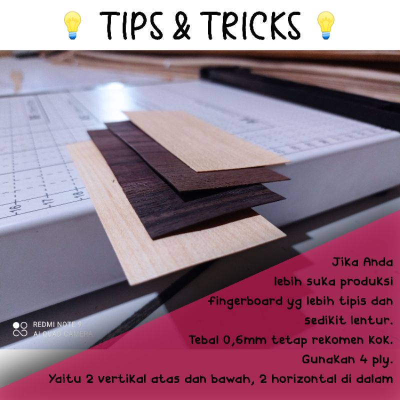 Combination Veneer FingerBoard Material Package | Shopee Philippines